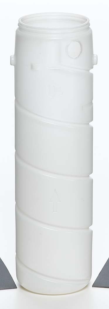 specialty packaging white photocopier toner tank