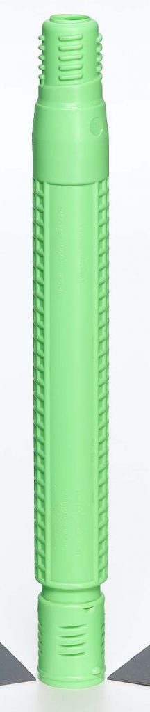 specialty packaging green plastic siesmic explosive casing