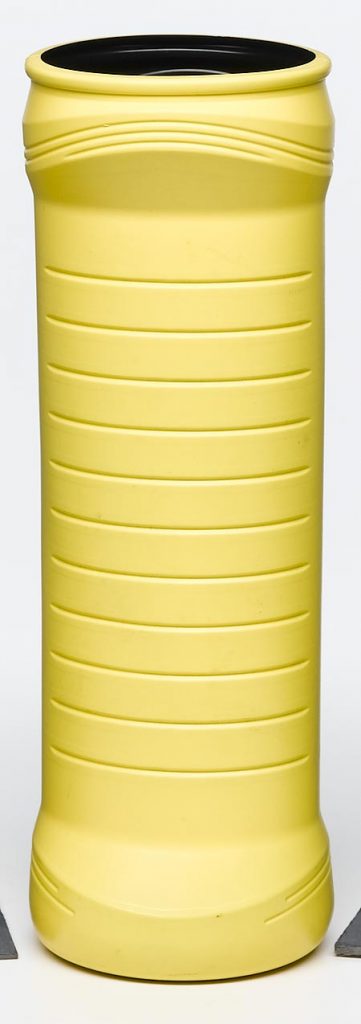 specialty packaging yellow plastic frito chip container