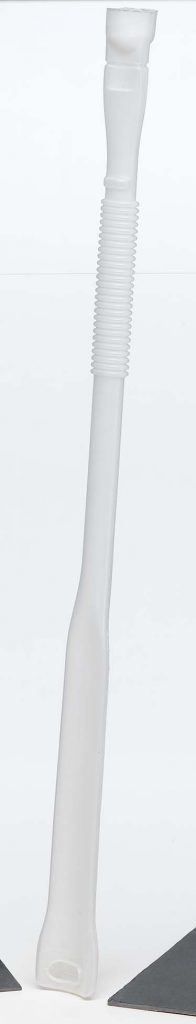 White plastic tube